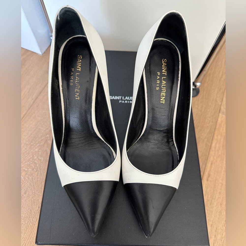 Saint Laurent leather heels 36.5